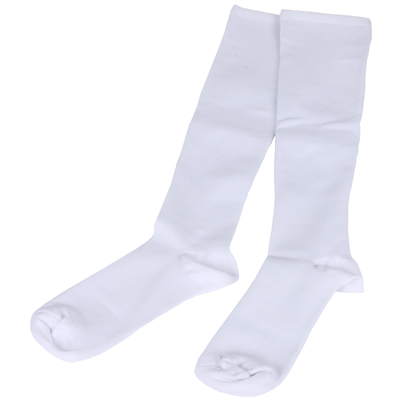 Classic plain variceal pressure compression healthy comfortable stocking while travel flying, standing working, mountaineering wellness kneehigh stocking socks 