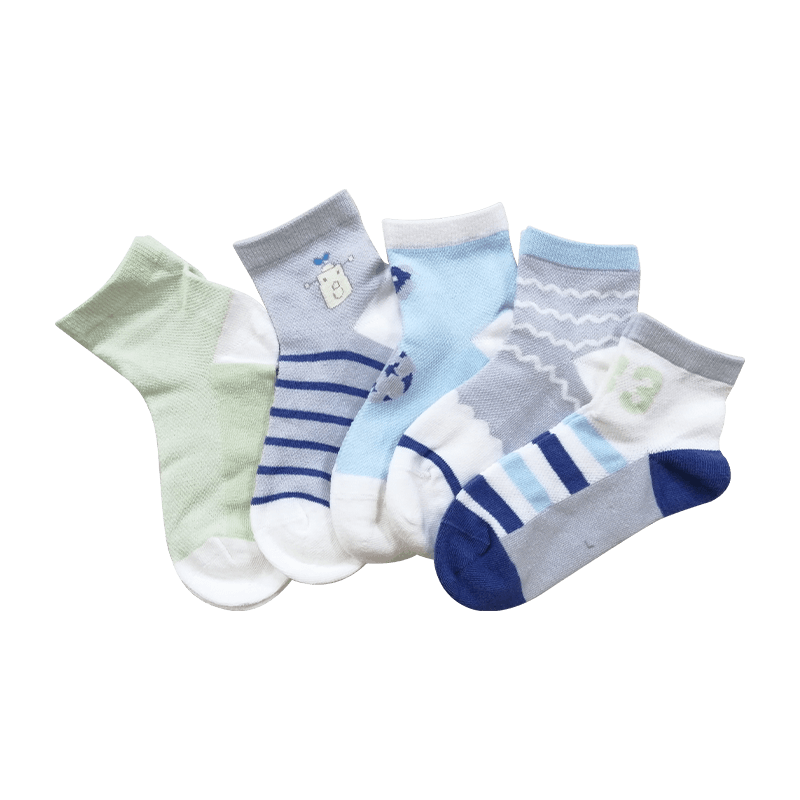 Sweet and lovely breathable mesh pattern children socks