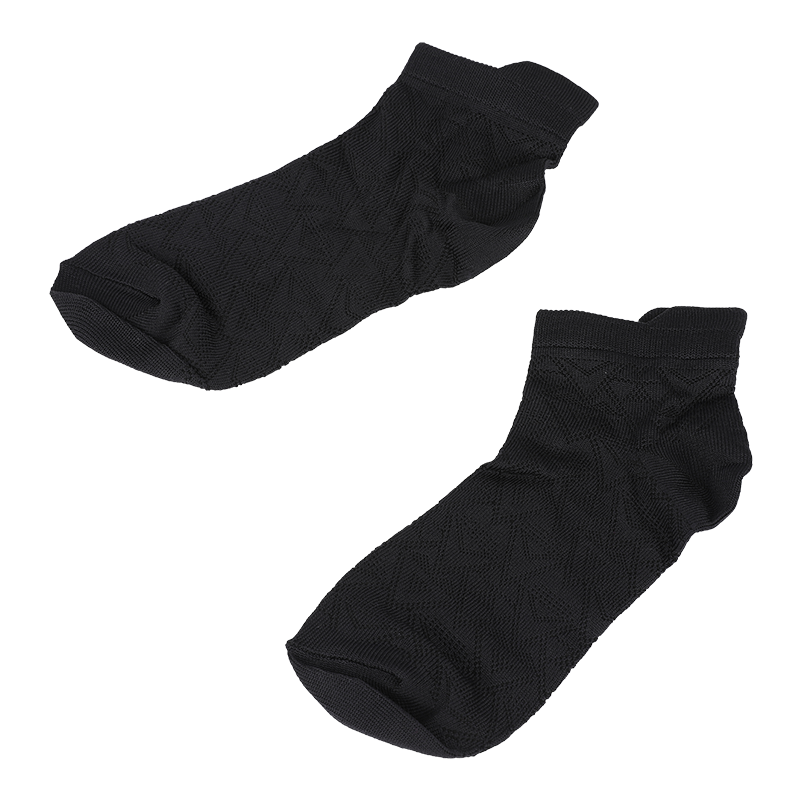 Ladies super soft microfiber nylon argyle patterned low cut sneaker socks