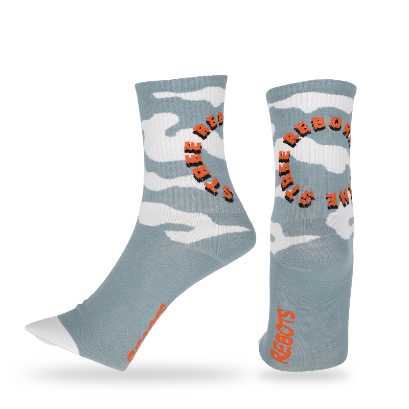 Wholesale unisex design fashion happy smile patterned dress socks daily walking socks 