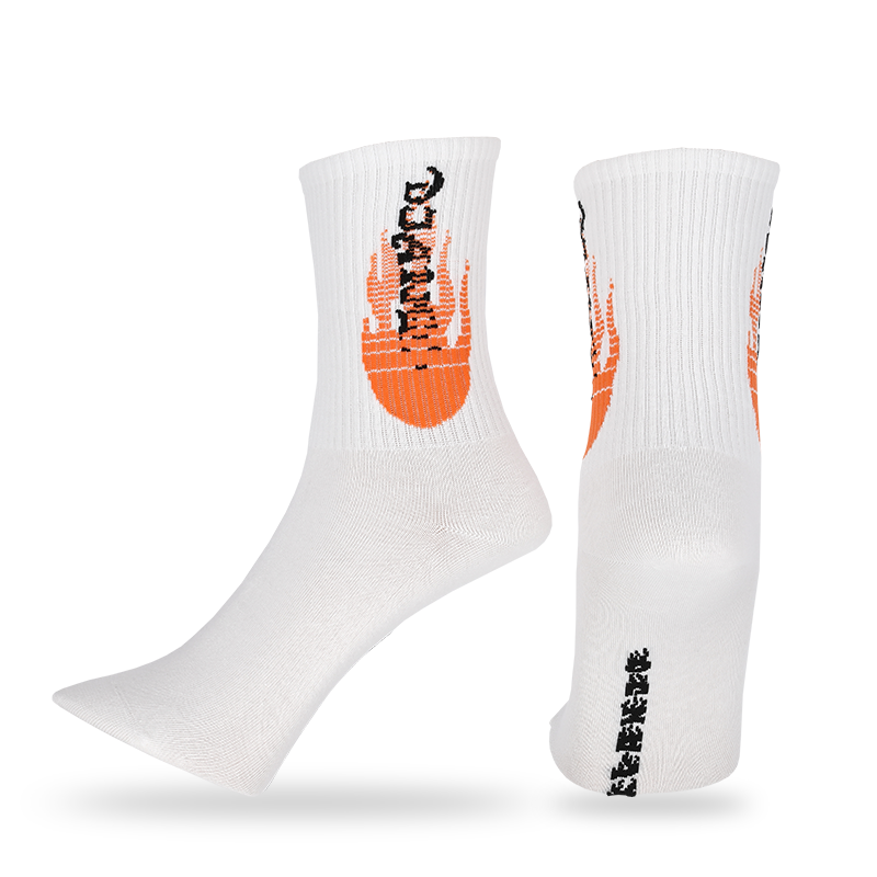 Wholesale unisex design fashion happy smile patterned dress socks daily walking socks 