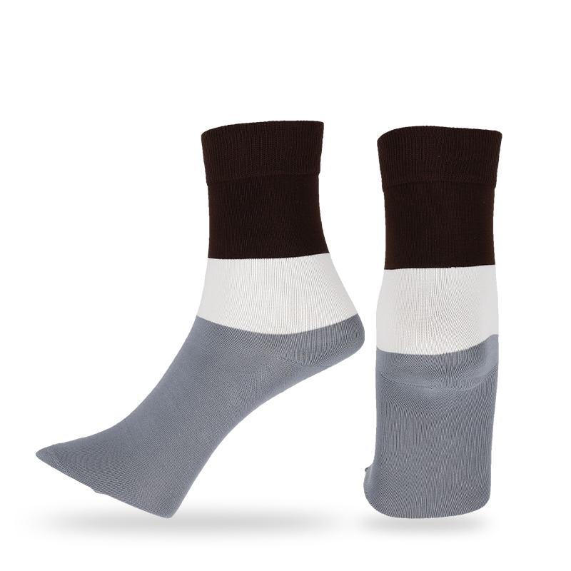 Casual,dress or custom streetwear socks made from high quality OEKO-Tex combed cotton men natural anti-pilling cotton yarns classic wide striped dress socks daily walking socks