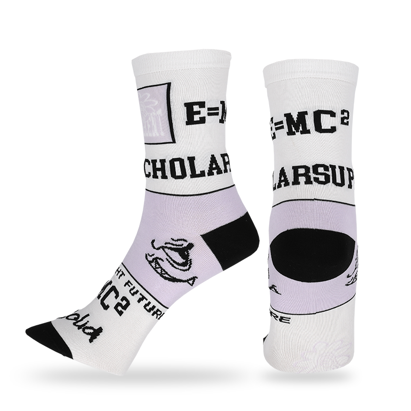 men business dress socks with rich jacquard design and abstract pattern