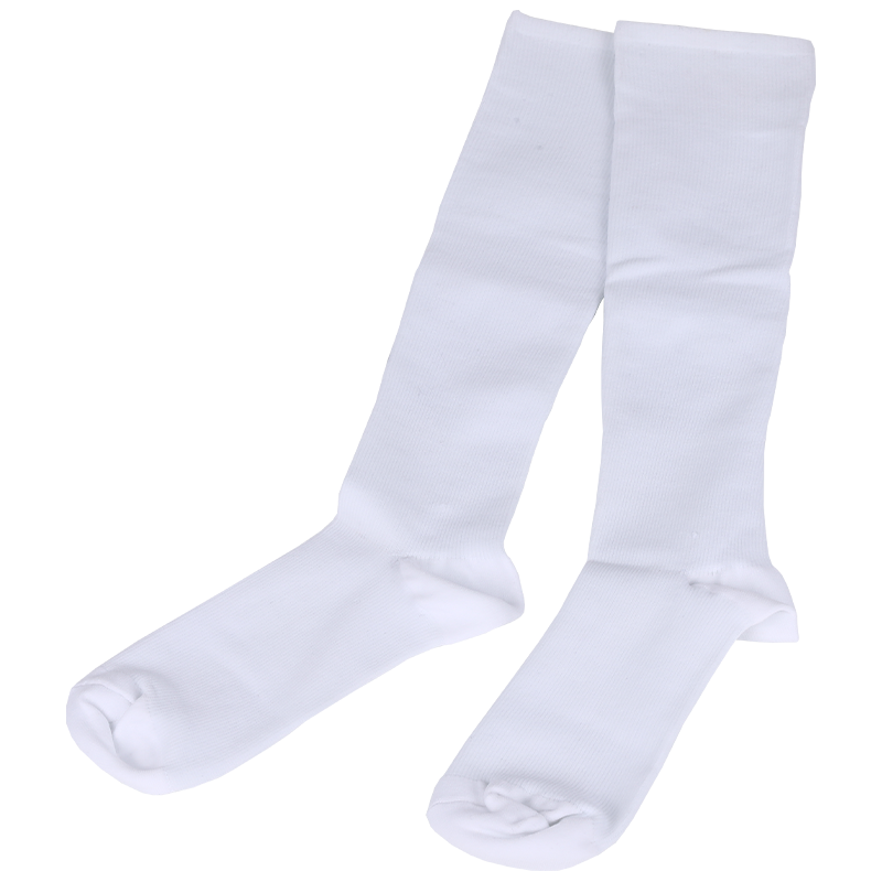 Classic plain variceal pressure compression healthy comfortable stocking while travel flying, standing working, mountaineering wellness kneehigh stocking socks 