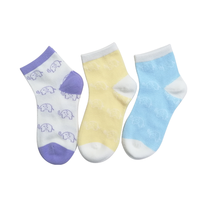 Elephant pattern children socks